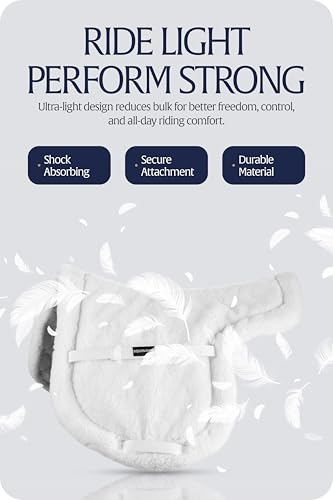 Eidsvoll Close Contact Horse Pad (White / Small)