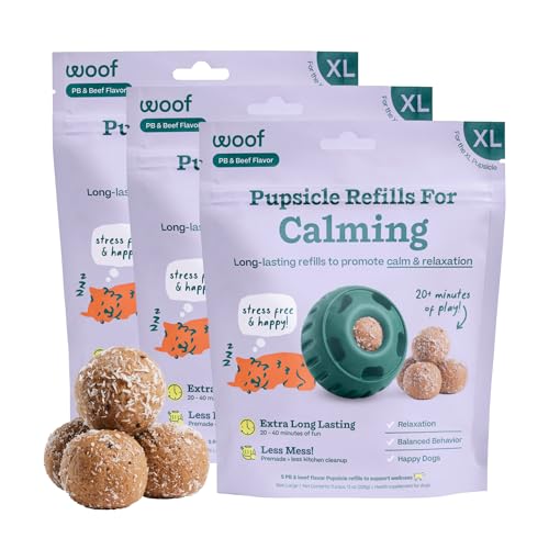 Pupsicle Refill Pops for Calming (X-Large 15 Count)