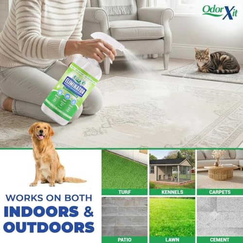 Pet Urine Odor Eliminator Spray (16 Fl Oz Ready to Use Spray)