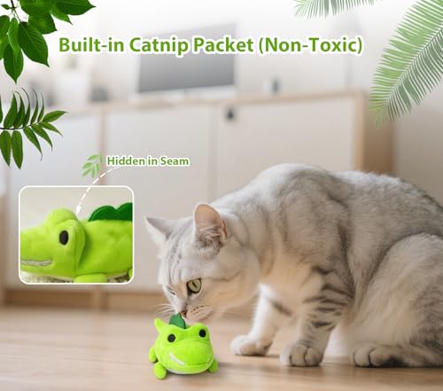 Interactive Cat Toys for Indoor Cats (Green)