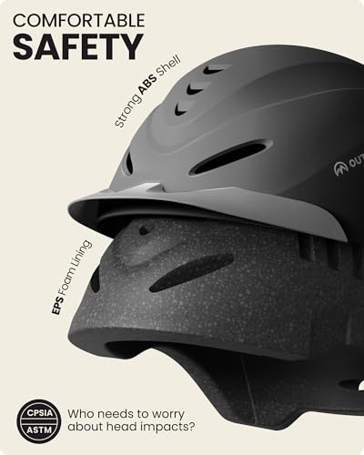 Equestrian Helmet (Matte Black / Large: 58-62 cm | 22.83-24.41")