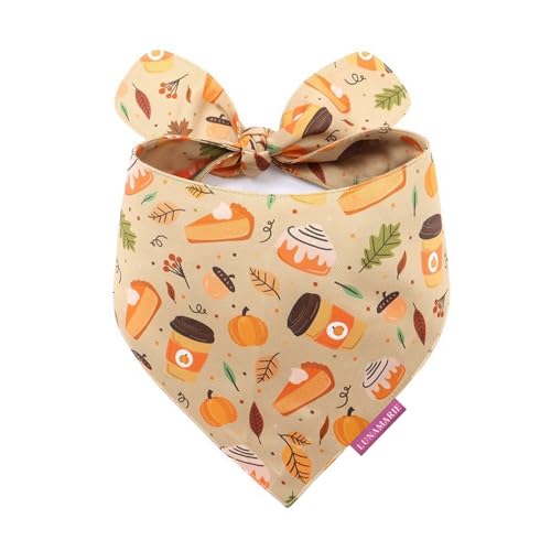 Luxury Dog Bandanas (Fall Sweets / Small)