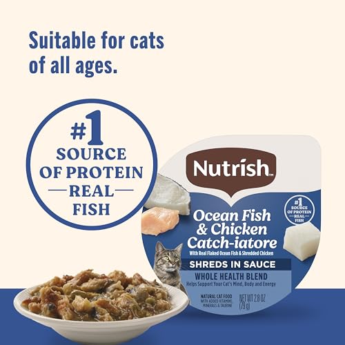 Fish & Chicken Wet Cat Food (2.8 Ounce (Pack of 24))