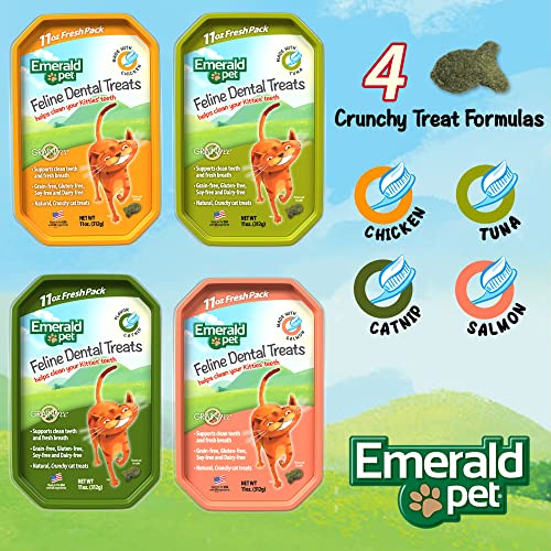 Grain Free Cat Dental Treats with Catnip (11 Ounce (Pack of 1))