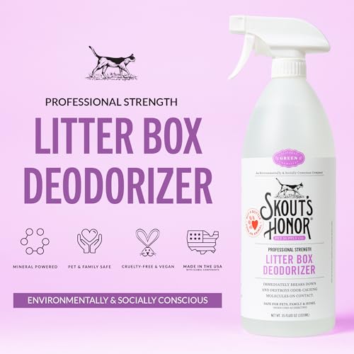 Professional Strength Cat Litter Box Deodorizing Spray