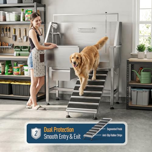 Professional 46" Dog Washing Station (Right Ramp)