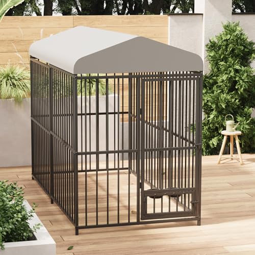 8x4x6 FT Outdoor Dog Kennel