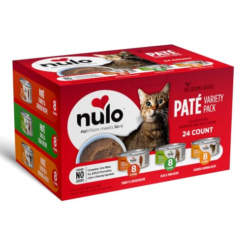Variety Flavors Pate Wet Canned Cat Food (5.5 Ounce (Pack of 24))