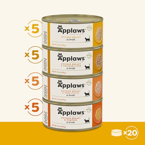 Chicken in Broth 4 (5.5 Fl Oz (Pack of 20))