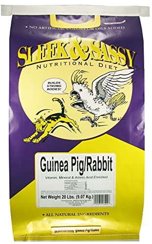 Fortified Guinea Pig & Rabbit Food (20 Pound (Pack of 1))