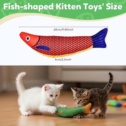 Catnip Toys Saury Fish