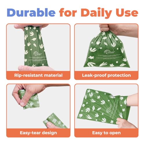 GRS Poop Bags for Dogs (GRS Green / 600 Bags)