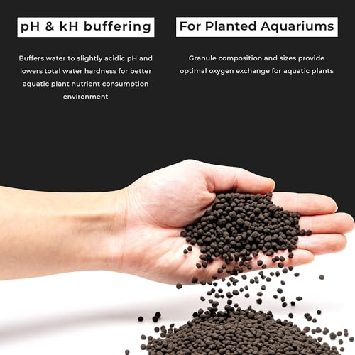 Controsoil Freshwater Aqua Soil Substrate for Fish (3 Liters (2.7 kg) / Black - Normal)