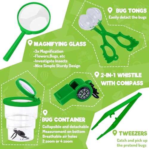 Kids Explorer Kit (11 Pcs Outdoor Exploration Kit)