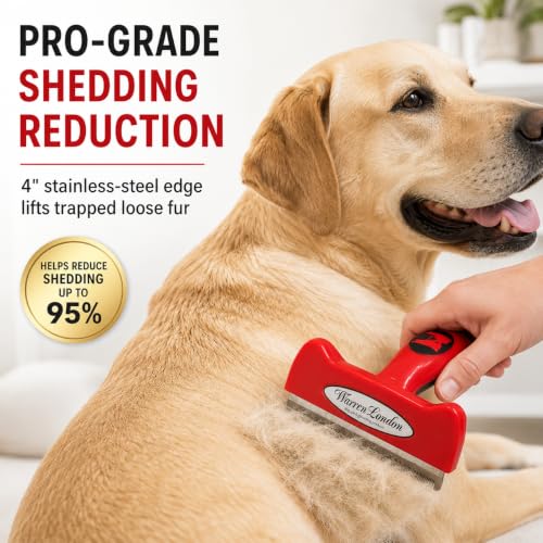 Deshedding Brush for Large Long Hair Dogs (Long Hair | Large)