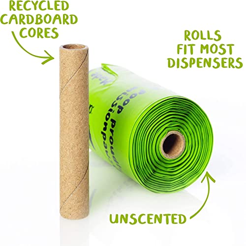 Home Compostable Dog Poop Bags Extra (240 Count (Pack of 1))