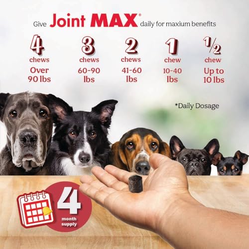 TS Joint Supplement Vet Formulated Pain & Inflammation Relief Treats Hip Dysplasia & Arthritis.Glucosamine (240 Soft Chews)