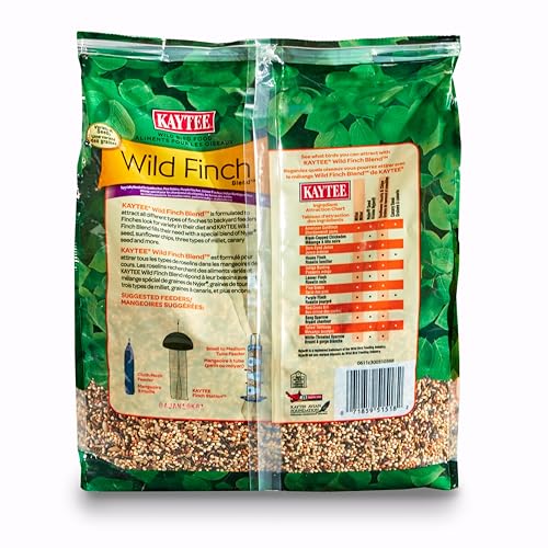 Wild Finch Bird Food Stand Up Bag (5 Pound (Pack of 1))