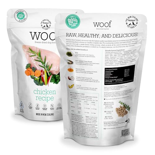 WOOF Freeze Dried Dog Food (35 Ounce (Pack of 1))