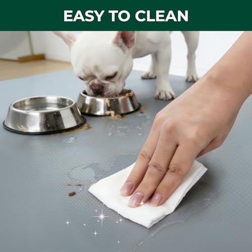 AuraSpace Acrylic Indoor Dog Playpen with Floor Mat (White / 30"H)
