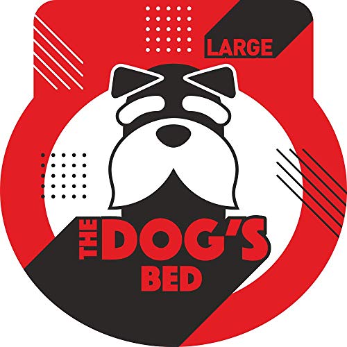 The Dog’s Bed Orthopedic Memory Foam Dog Bed with Headrest Large (Brown Plush / L (40"L x 25"W x 6"Th))