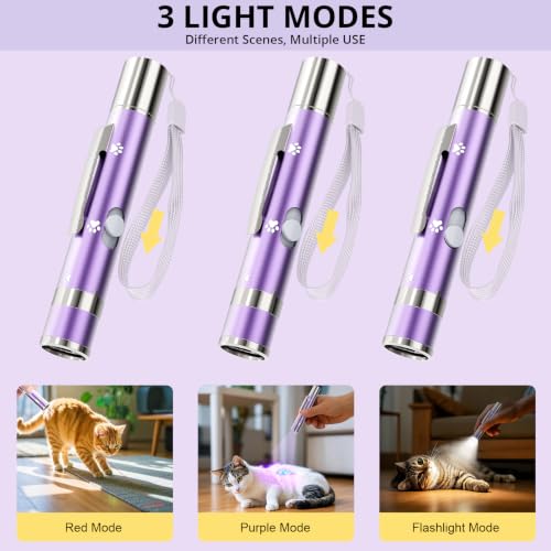 Cat Toys Rechargeable (Purple 1pcs)