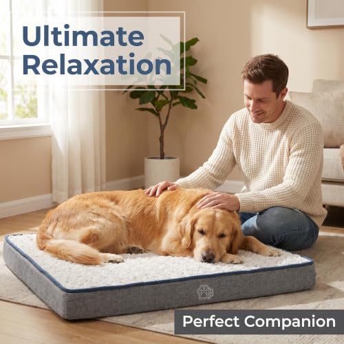 Reversible Dog Bed Mat (XL(42"x 28"x 2"))