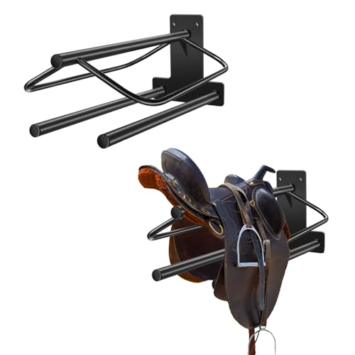 2Pcs Saddle Rack with Double Pad Bar (Two Bar-2PCS)
