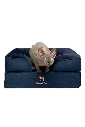 Cat Bed XS Dog Bed (Dark Blue - DE / Small)
