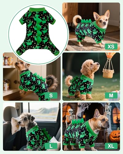 Dinosaur Costume Dog Pajamas (Small / Dinos#9)