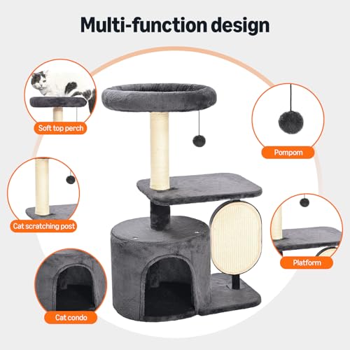 Cat Tree Tower for Indoor cat (32 in)
