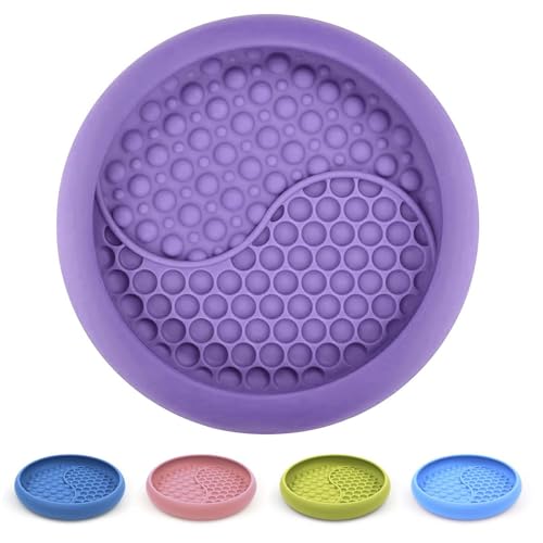 Dog Lick Bowl (Purple / Large)