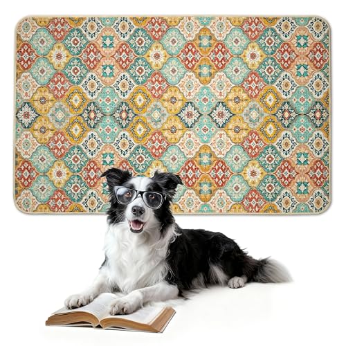 Washable Pee Pads for Dogs (Beige Gourd / 39" x 63" (1 Pack))