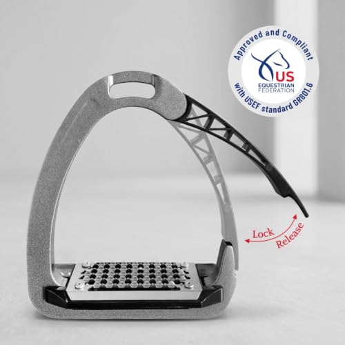 Tech Safety Stirrups (STD / Dark Grey)