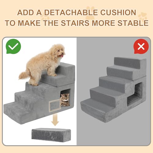 Dog Stairs for Small Dogs 23” H