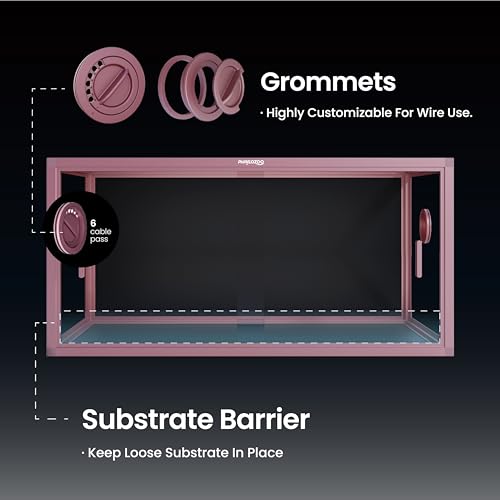 50 Gallon Reptile Enclosure (Bloom Pink / 50 Gallon)