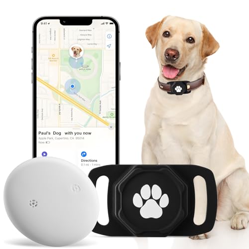 Smart Pet Tracker for Collar (Black)