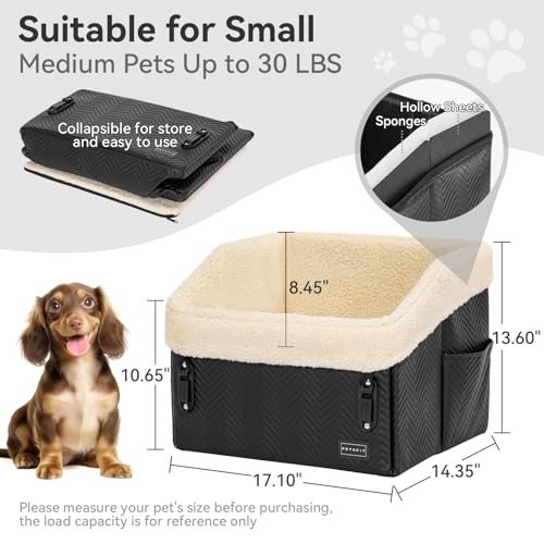Small Dog Car Seat (Black)