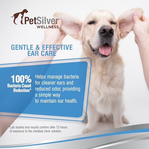 Natural Ear Wash Cleaner for Dogs & Cats (8 oz)