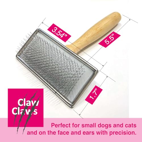 Pet Slicker Brush for Large Dogs (3.85")