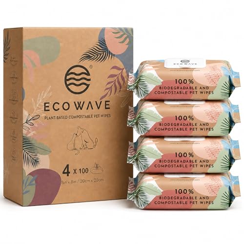 Dog & Cat Grooming Wipes (400 Count)