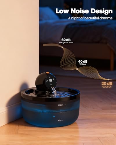 Cat Water Fountain Wireless Cordless