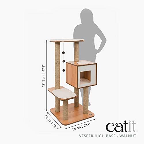Vesper Cat Tree (Walnut)