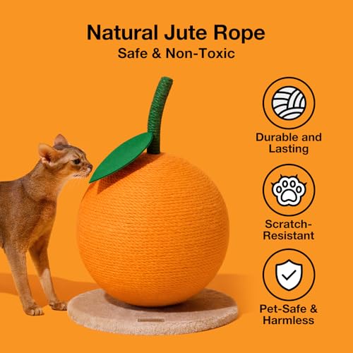 Orange Cat Scratching Post (Orange Scratching Post)