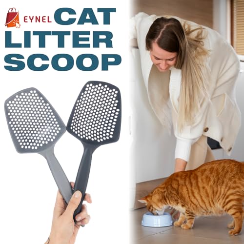 Set of 1 Fine Mesh Cat Litter Scoop with Small Holes (Set of 1 / Black)