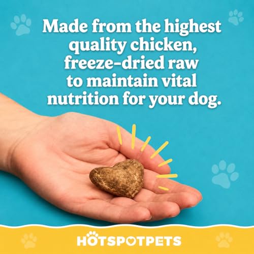 Freeze Dried Chicken Hearts for Cats & Dogs
