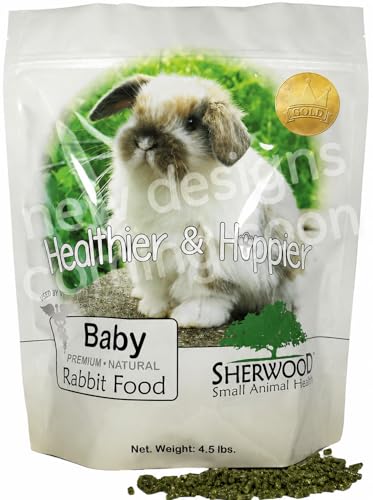 Sherwood Baby Rabbit Food. Hay (4.5 Pound (Pack of 1))