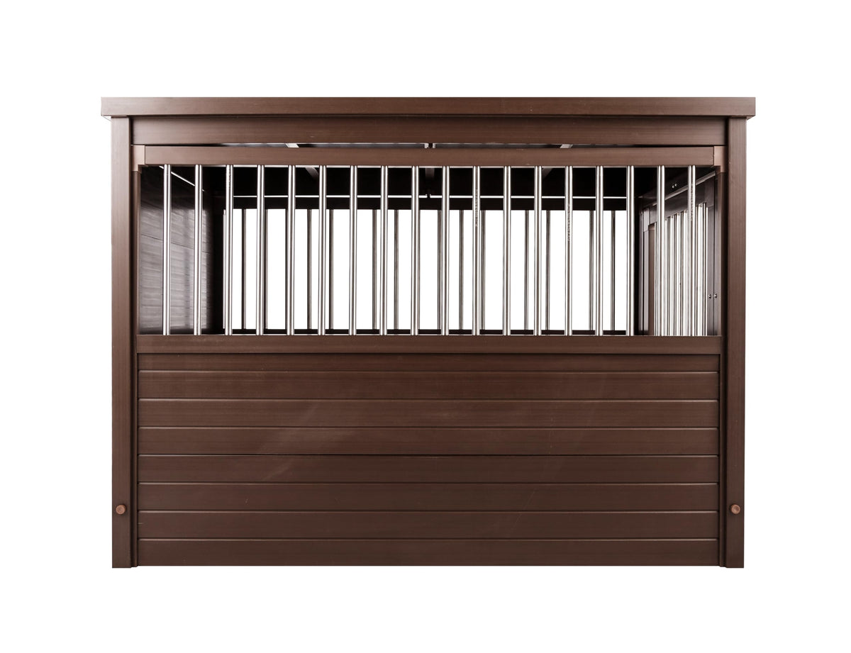 ECOFLEX® XL Furniture Style Dog Crate & End Table (Russet / 42.6"L x 27.6"W x 30.9"H)