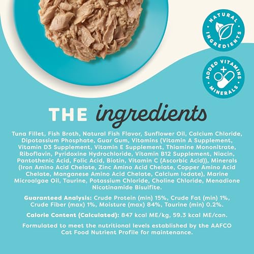 Vitality Tuna Fillet in Broth Wet Cat Food 24 (Tuna Fillet / 5.5 Ounce (Pack of 24))