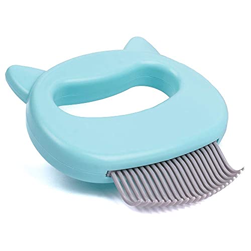 The Original Pet Hair Removal Massaging Shell Comb (Mint)